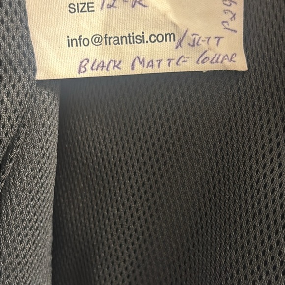 Grand Prix black show coat size 12r fits like a women’s size 6 - Picture 3 of 5